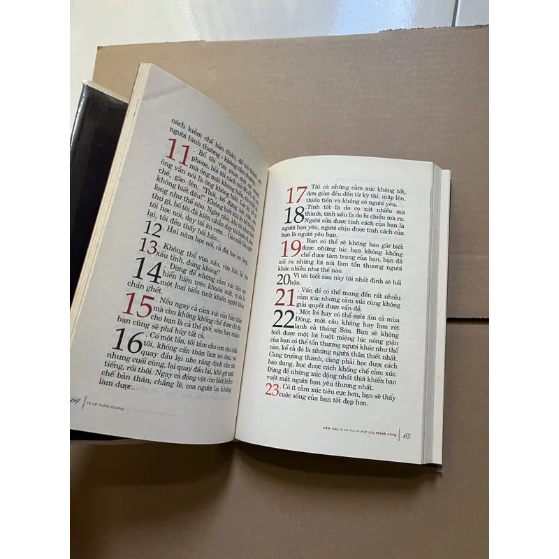 Cảm xúc là kẻ thù số một của thành công - Lê Thẩm Dương 731517