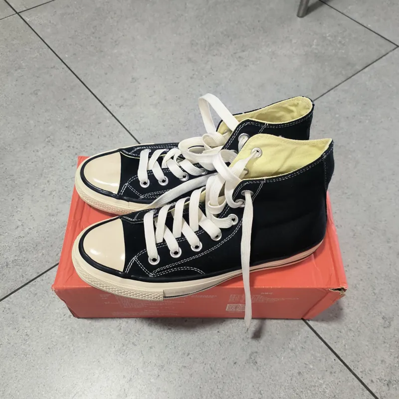 Giày thể thao cổ cao Converse All Star Chuck Taylor Đen  754628