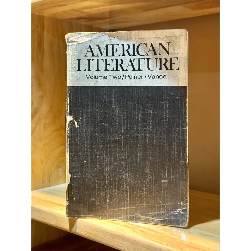 American Literature Vol. 2 - Poirier & Vance 730845