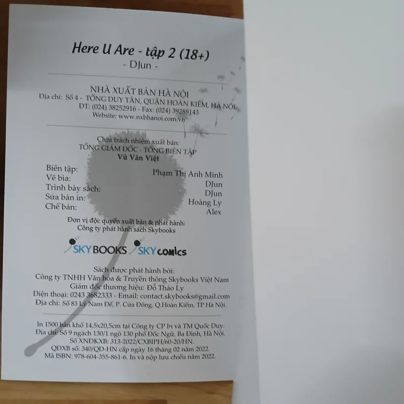 Truyện Tranh Here U Are (Tập 2) - Djun 601389