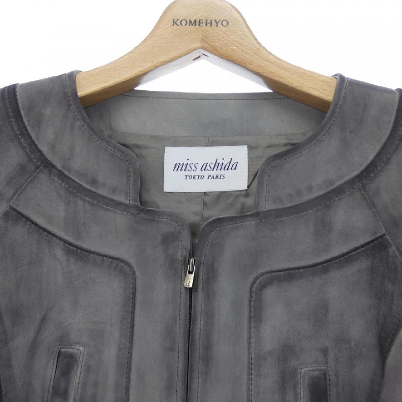 【Mã giảm giá】Miss Ashida áo khoác da 643611