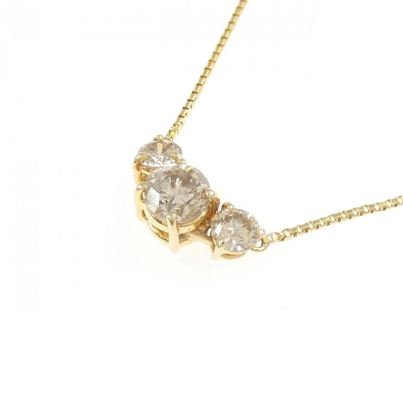 K18YG Dây chuyền kim cương 0.62CT - Hàng hiệu Chính hãng 861648