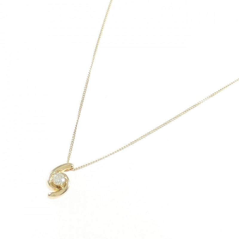 Dây chuyền kim cương K18YG 0.13CT - Hàng hiệu Authentic 866895