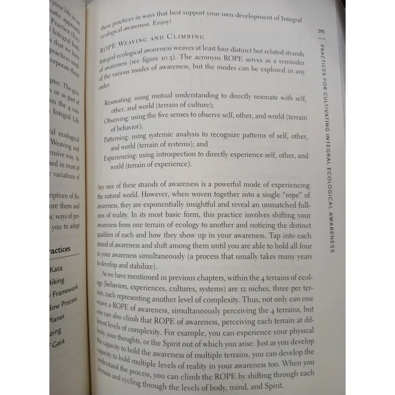 INTERGRAL ECOLOGY UNITING MULTIPLE PERSPECTIVES ON THE NATURAL WORLD 557328