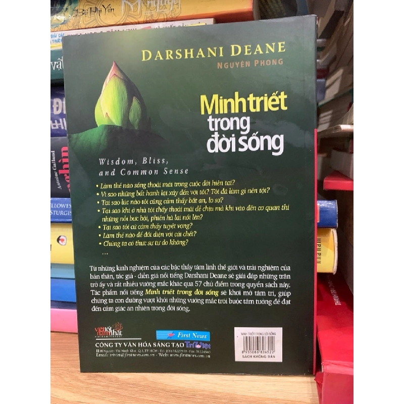Minh triết trong đời sống -Darshani Deane 756141