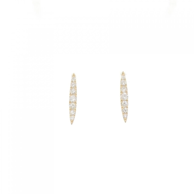 K18YG Bông tai kim cương 0.30CT - Hàng hiệu Chính hãng 868104