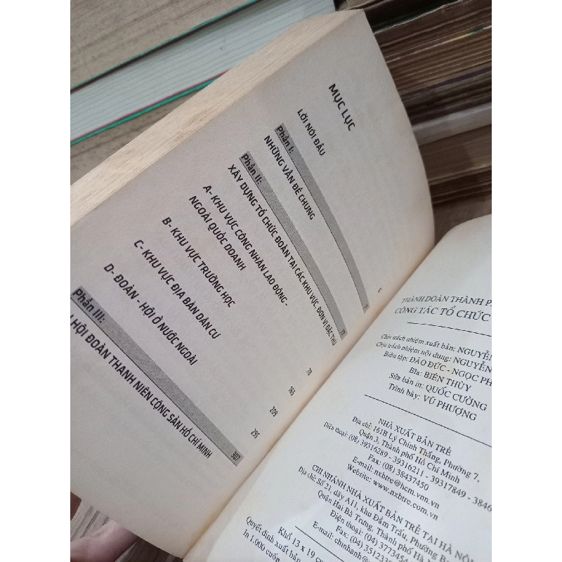 Công tác tổ chức cơ sở đoàn - Đoàn thanh niên Cộng sản Hồ Chí Minh Thành đoàn TP HCM 799700