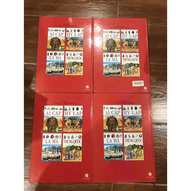 Các nền văn minh thế giới đủ 4 cuốn  760250