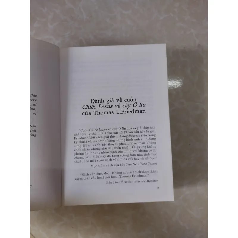 Sách: Chiếc Lexus và cây ô Liu - Tác giả: Thomas L.Friedman 714288