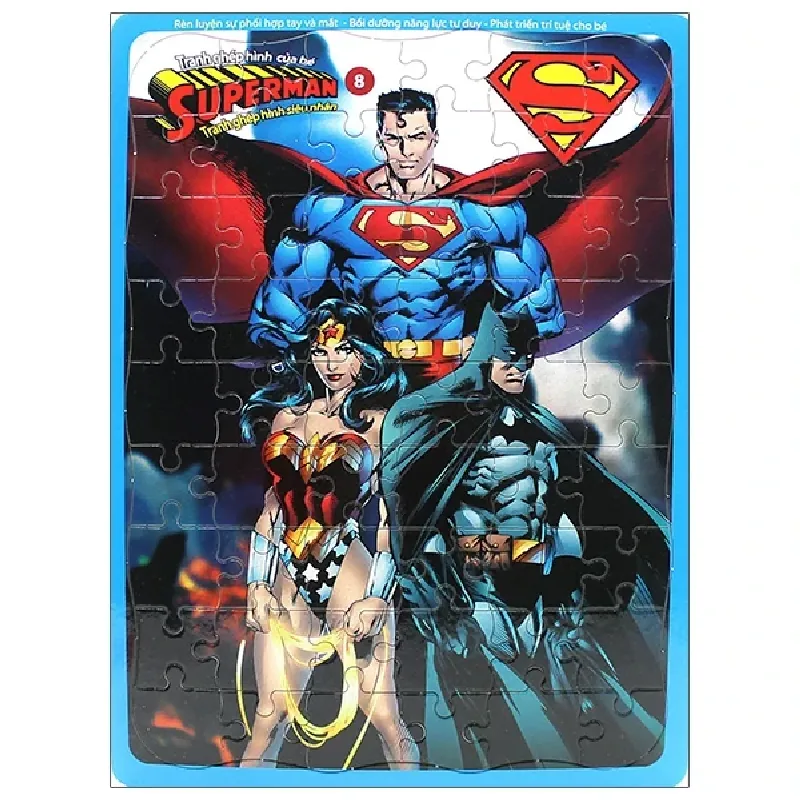Tranh Ghép Hình Siêu Nhân -Tập 8 - Nhiều Tác Giả 402323