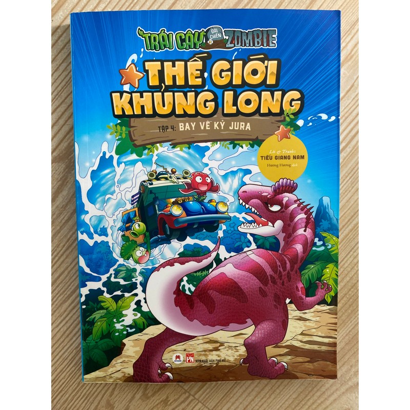 TRUYỆN TRANH TRÁI CÂY ĐẠI CHIẾN ZOMBIE  - TẬP 4 - THẾ GIỚI KHỦNG LONG - NHƯ MỚI 162880