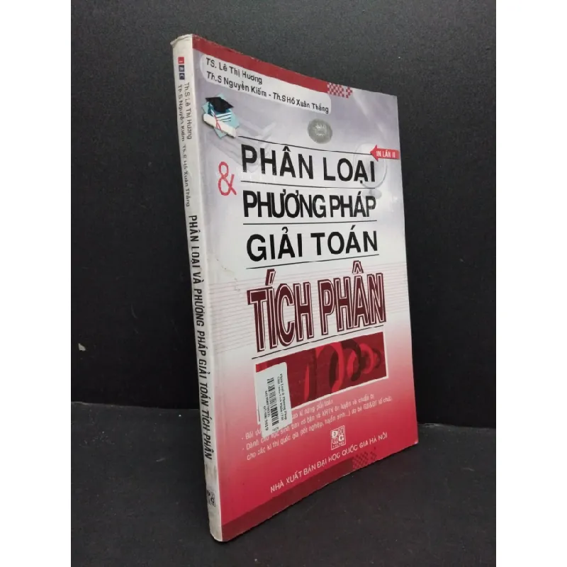 [Phiên Chợ Sách Cũ] Phân loại và phương pháp giải toán tích phân2014 2303 424270