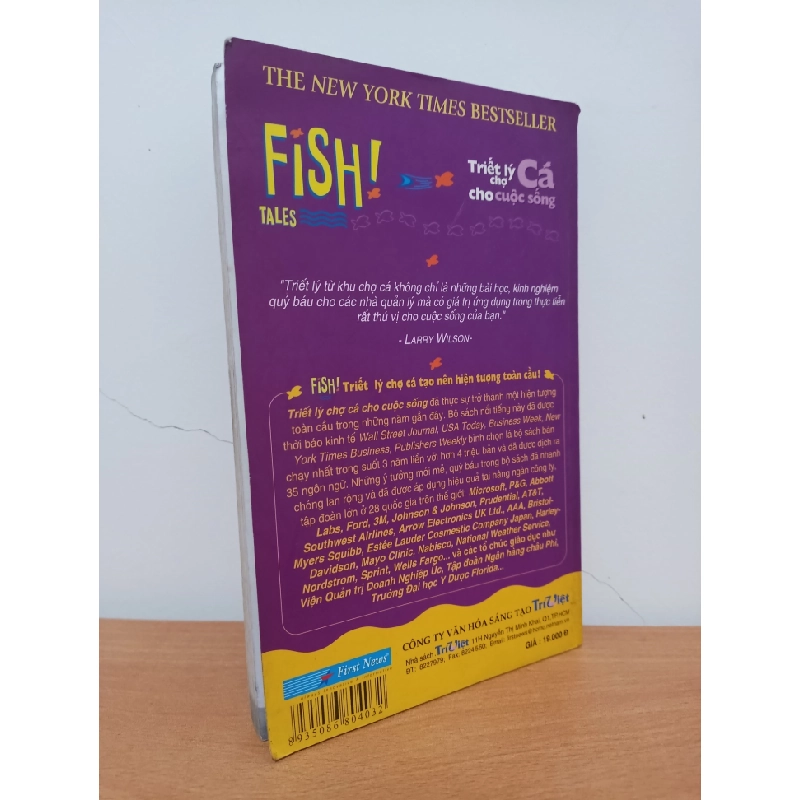 [Phiên Chợ Sách Cũ] Fish! Triết Lý Chợ Cá Cho Cuộc Sống 2 (2005) - Stephen C. Lundin, Ph.D., John Christensen, Harry Paul, Philip Strand S0209 548170