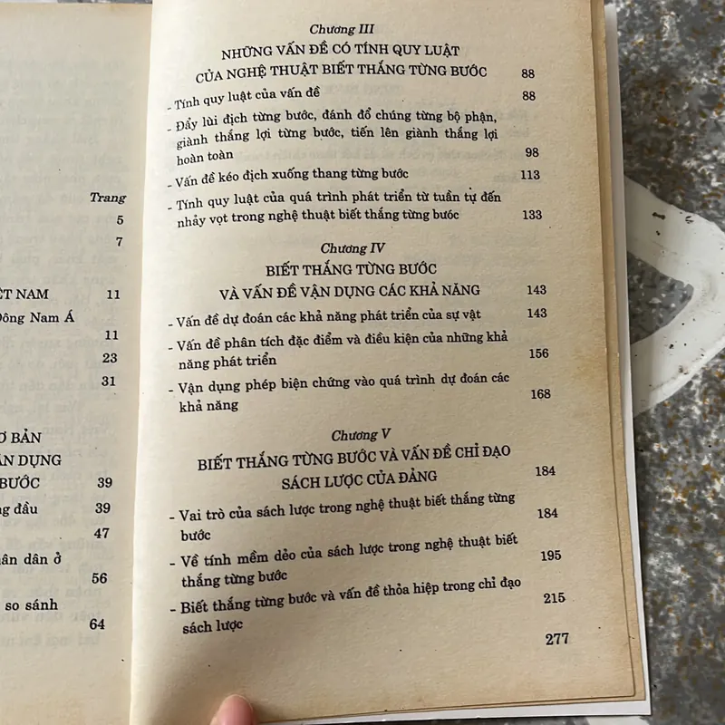 [mưu lược - chiến thuật] Nghệ thuật biết thắng từng bước - Gs. Trần Nhân 712045