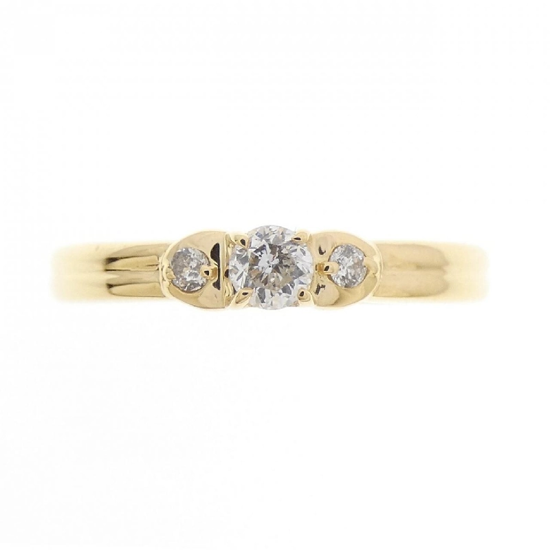 Nhẫn kim cương K18YG 0.12CT - Hàng hiệu Chính hãng 854171