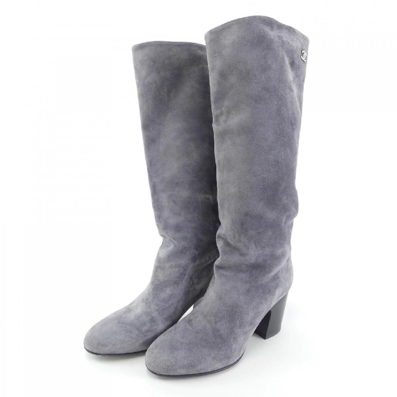 【Khuyến mãi】Giày bốt dài CHANEL 663989