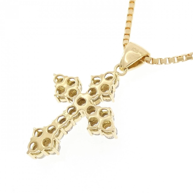 K18YG Dây chuyền kim cương chéo 1.00CT - Hàng hiệu chính hãng 846948