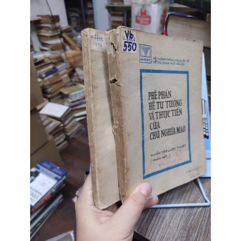 Sách: Phê phán hệ tư tưởng và thực tiễn của CN Mao (Bộ 2 cuốn) (A2) 746895
