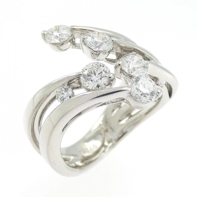 Nhẫn kim cương 750WG 1.21CT - Hàng hiệu Authentic 853939