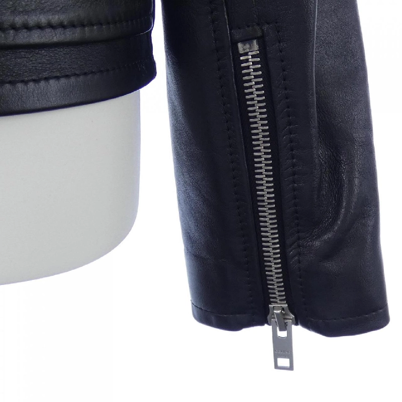 Áo khoác da biker cổ điển CELINE 2E158599E - Hàng hiệu Authentic 888231