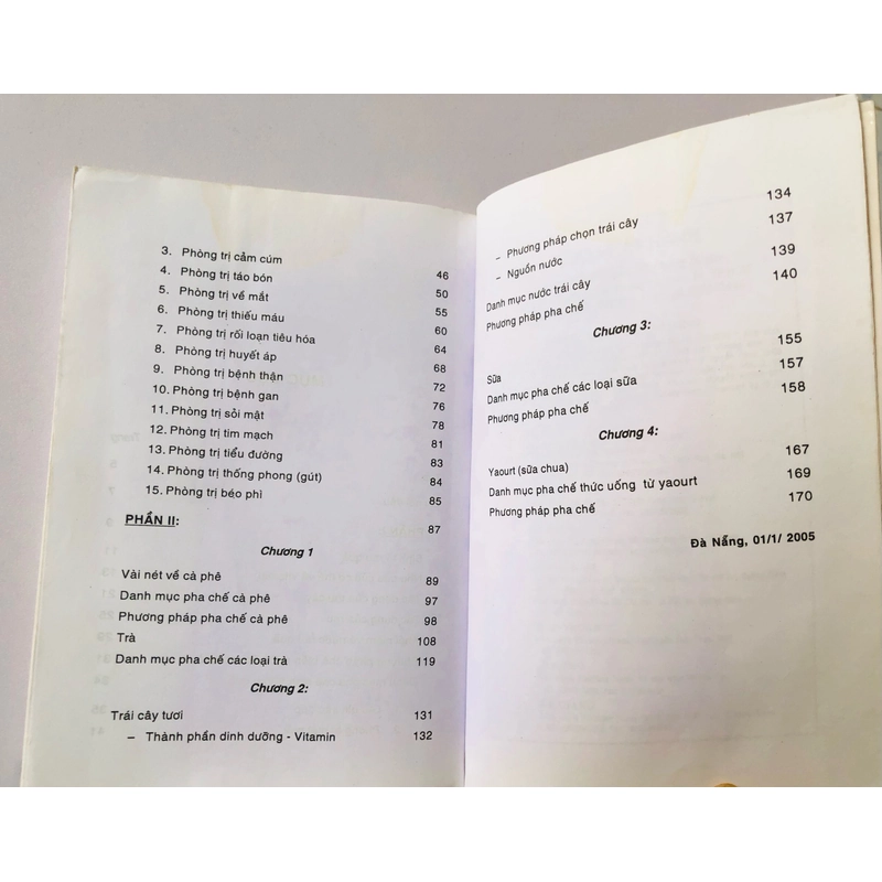 KỸ THUẬT PHA CHẾ SINH TỐ DINH DƯỠNG ĐỒ UỐNG THỜI TRANG - 173 trang, nxb: 2005 322741