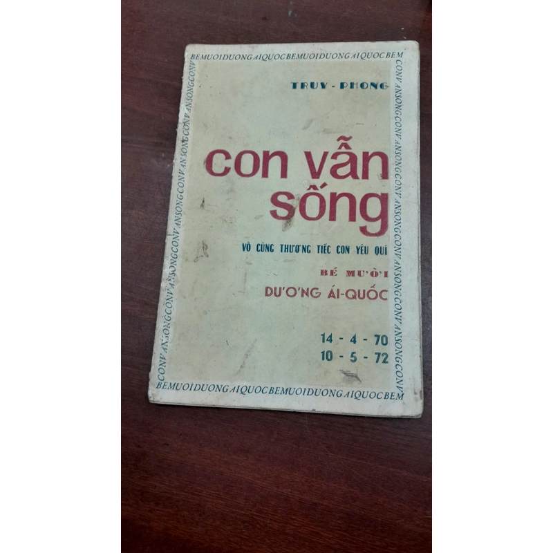 CON VẪN SỐNG - TRUY PHONG 276905