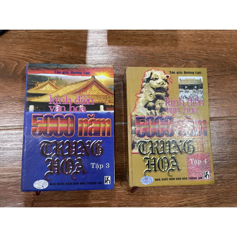 Kinh điển văn hóa 5000 năm Trung Hoa tập 3 + 4. (10) 1002553