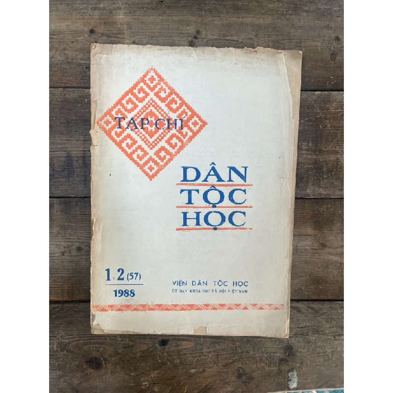 Tạp Chí Dân Tộc Học - Viện Dân Tộc Học (Viện KHXH Việt Nam) 458008