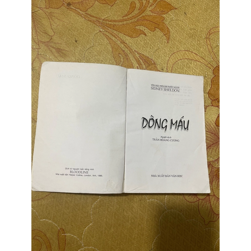 Dòng máu - Sidney Sheldon  470466