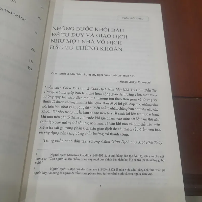 Mark Minervini - CÁCH TƯ DUY VÀ GIAO DỊCH NHƯ MỘT NHÀ VÔ ĐỊCH ĐẦU TƯ CHỨNG KHOÁN 709152