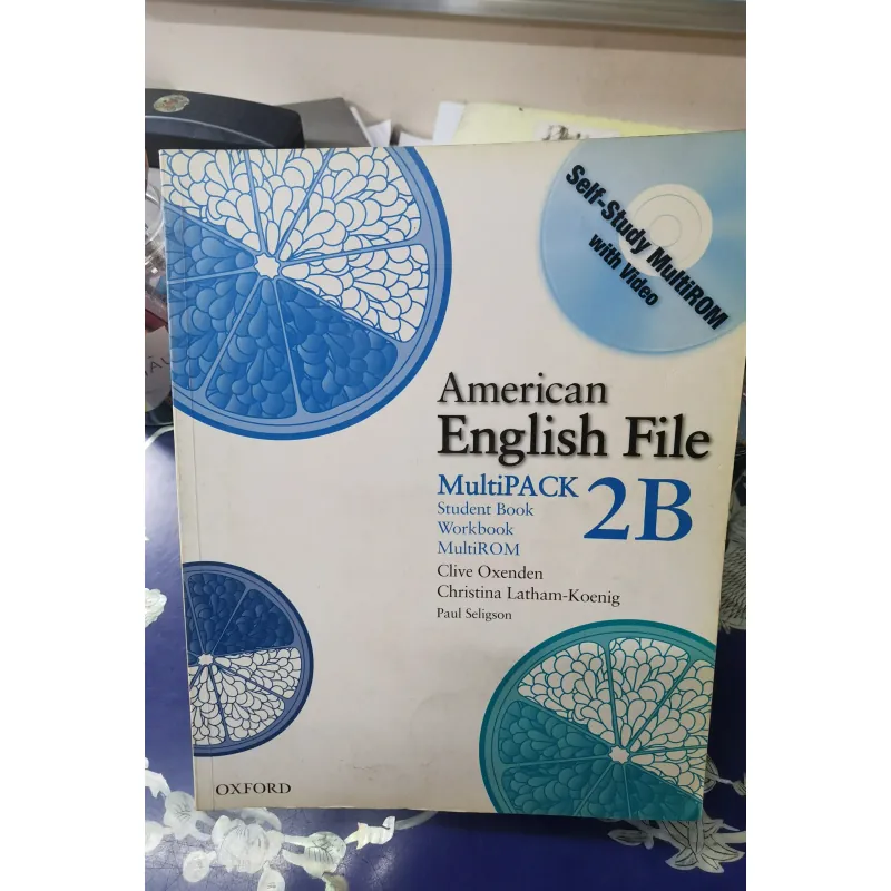 [Sách Tiếng Anh] American English file - Multipack 2B - Student Work book - Oxford  1002351