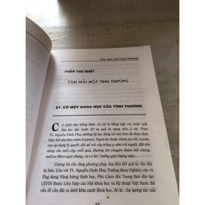 Còn mãi một tình thương 784383