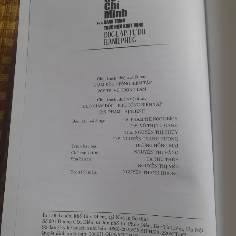 HỒ CHÍ MINH VỚI HÀNH TRÌNH THỰC HIỆN... 755790