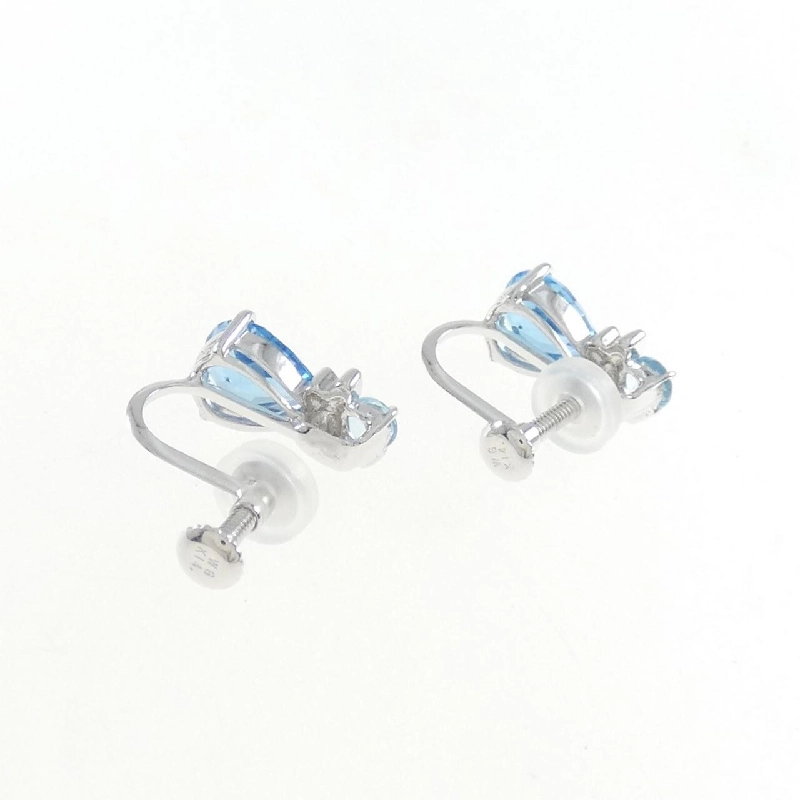 K14WG Blue Topaz Bông Tai - Hàng hiệu Chính hãng 872193