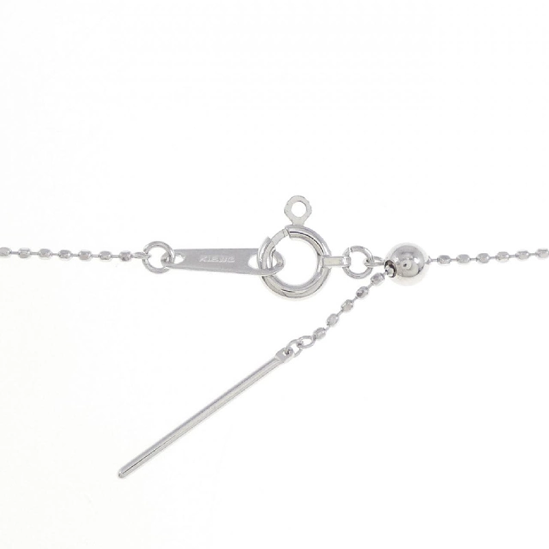 K18WG Dây chuyền kim cương chéo 0.50CT - Hàng hiệu Chính hãng 867521