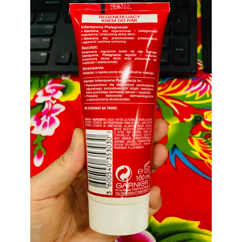 Kem dưỡng da tay Garnier 100ml hàng Pháp 457920
