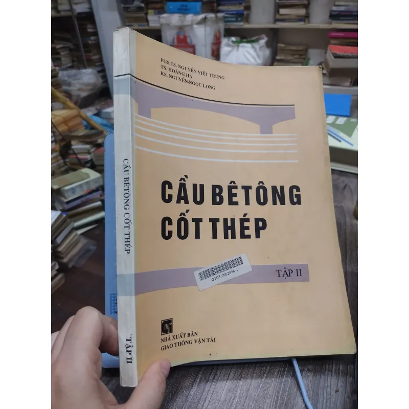 Sách: Cầu bê tông cốt thép - TG: PGS TS Nguyễn Viêt Trung (KT) 744977