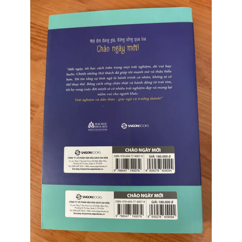 Chào ngày mới - Một đời đáng giá, đừng sống qua loa 1017715