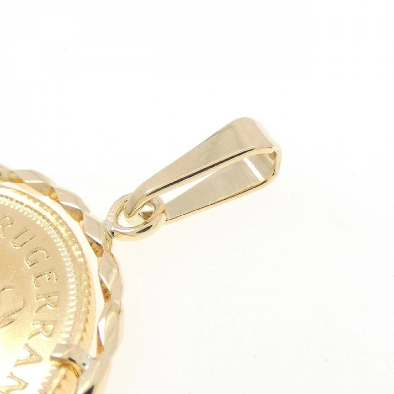 Mặt dây chuyền đồng tiền 750YG (khung) - Hàng hiệu Authentic 866476