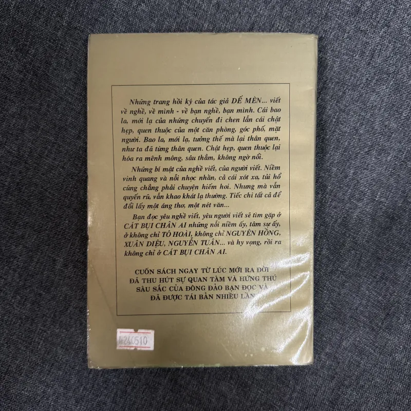 Cát bụi chân ai - Tô Hoài 1034271