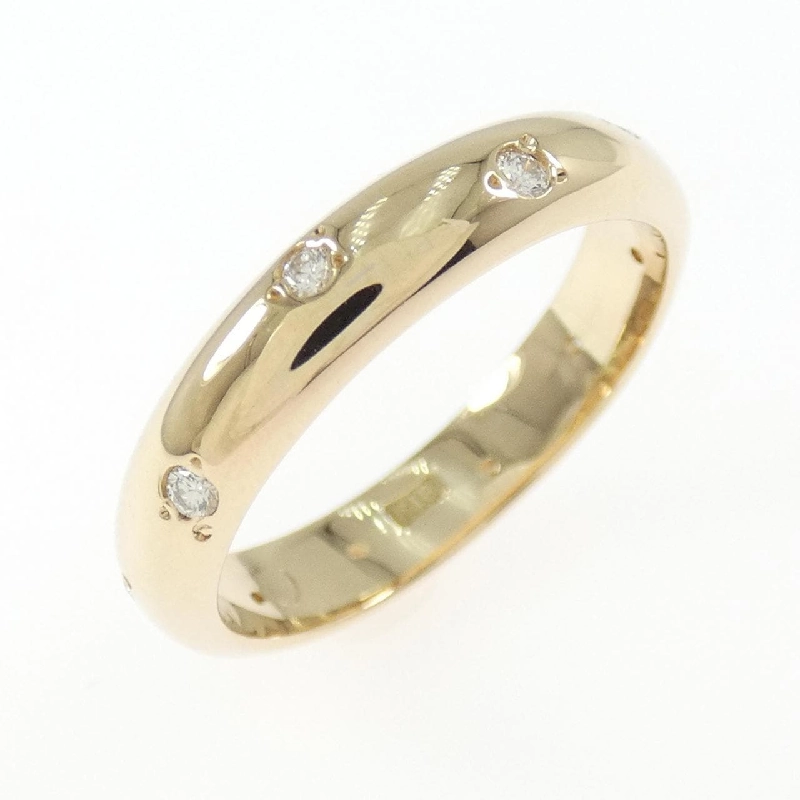 Nhẫn kim cương K18YG 0.13CT 668381