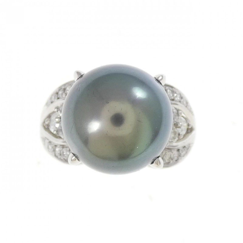 Nhẫn ngọc trai đen PT900 12.8mm - Hàng hiệu Authentic 847257