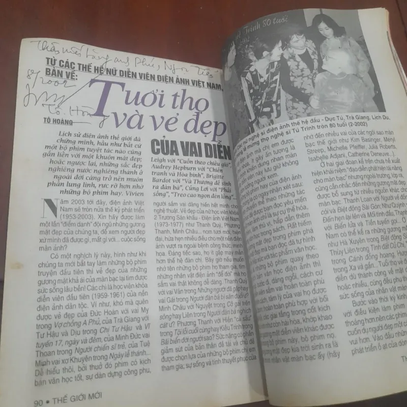 THẾ GIỚI MỚI số 498 ngày 5.8.2002 752197