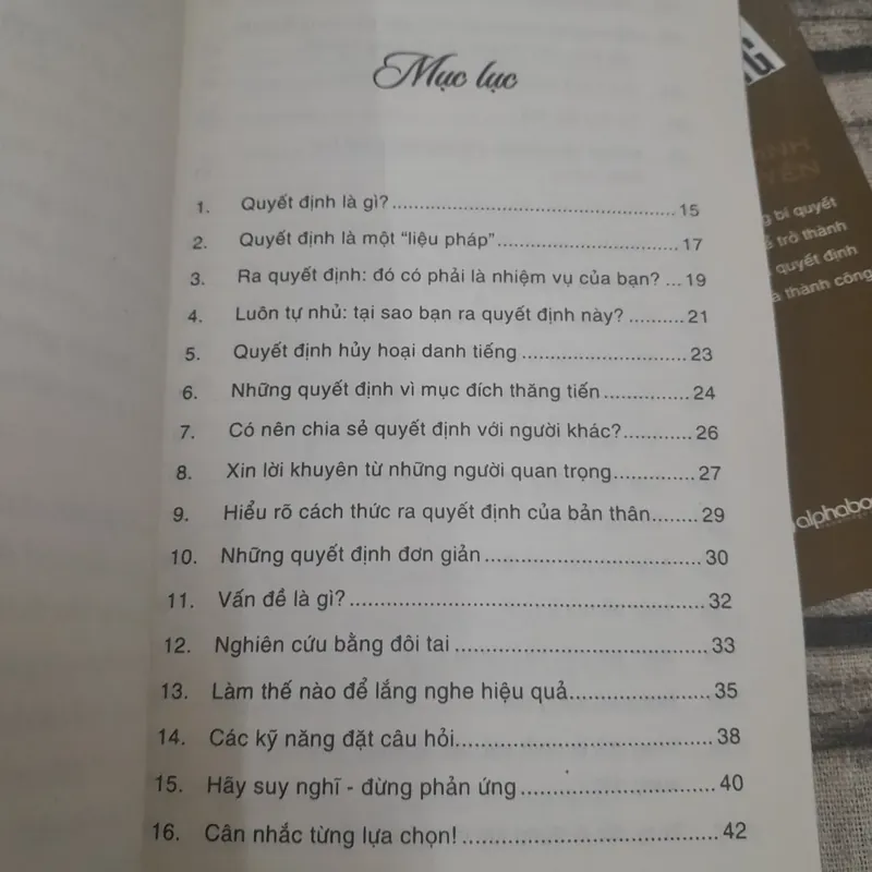 101 Ý tưởng Ra quyết định và Ủy quyền. Alpha Books 607291