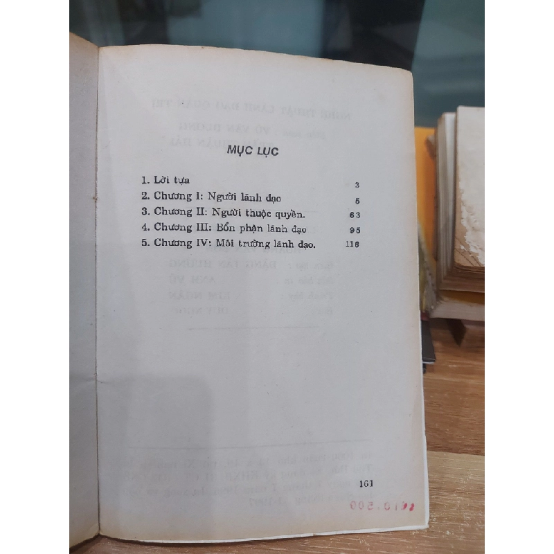 1997 NGHỆ THUẬT LÃNH ĐẠO - QUẢN TRỊ – CÁT DƯƠNG VĂN THÁI 552929