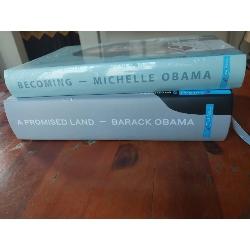 Sách Tiểu thuyết Michelle Obama và Barack Obama mới 90% 930090