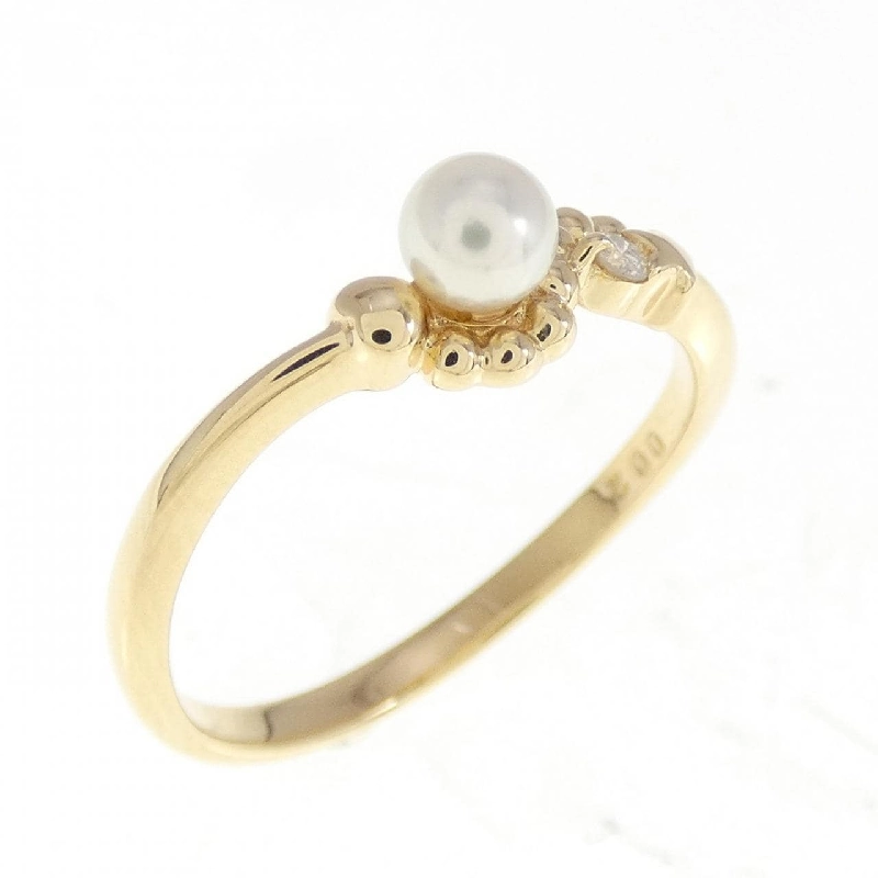 Nhẫn ngọc trai Akoya K18YG 3.6mm - Hàng hiệu Chính hãng 855573