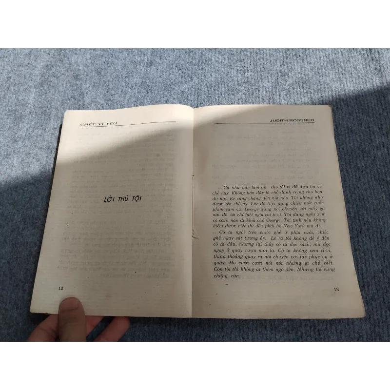 CHẾT VÌ YÊU - JUDITH ROSSNER 574366