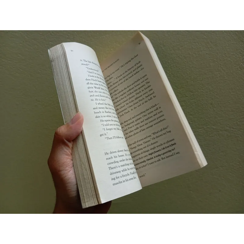 All the bright places ,sách ngoại văn tiếng Anh, english book, tiểu thuyết  603436