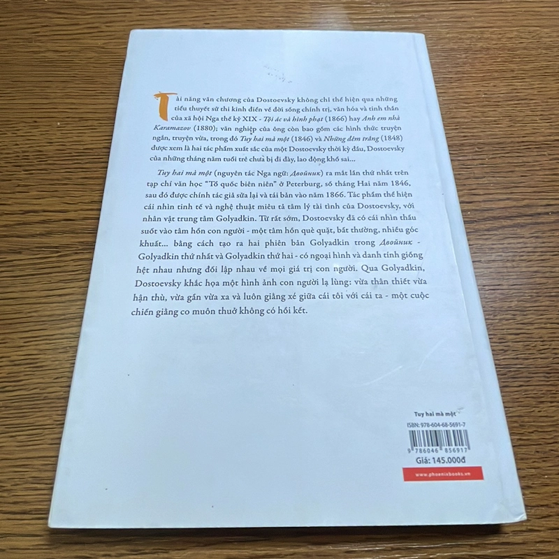 Tuy hai mà một Fyodor Dostoevsky 418043